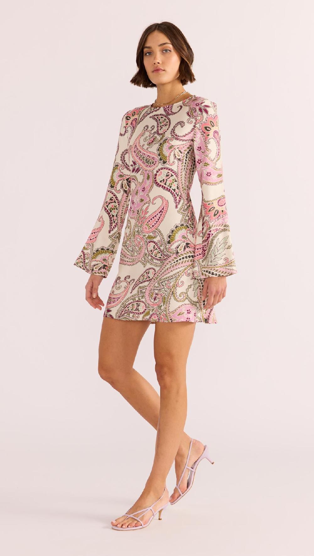 Minkpink Cadence Bias Mini Dress