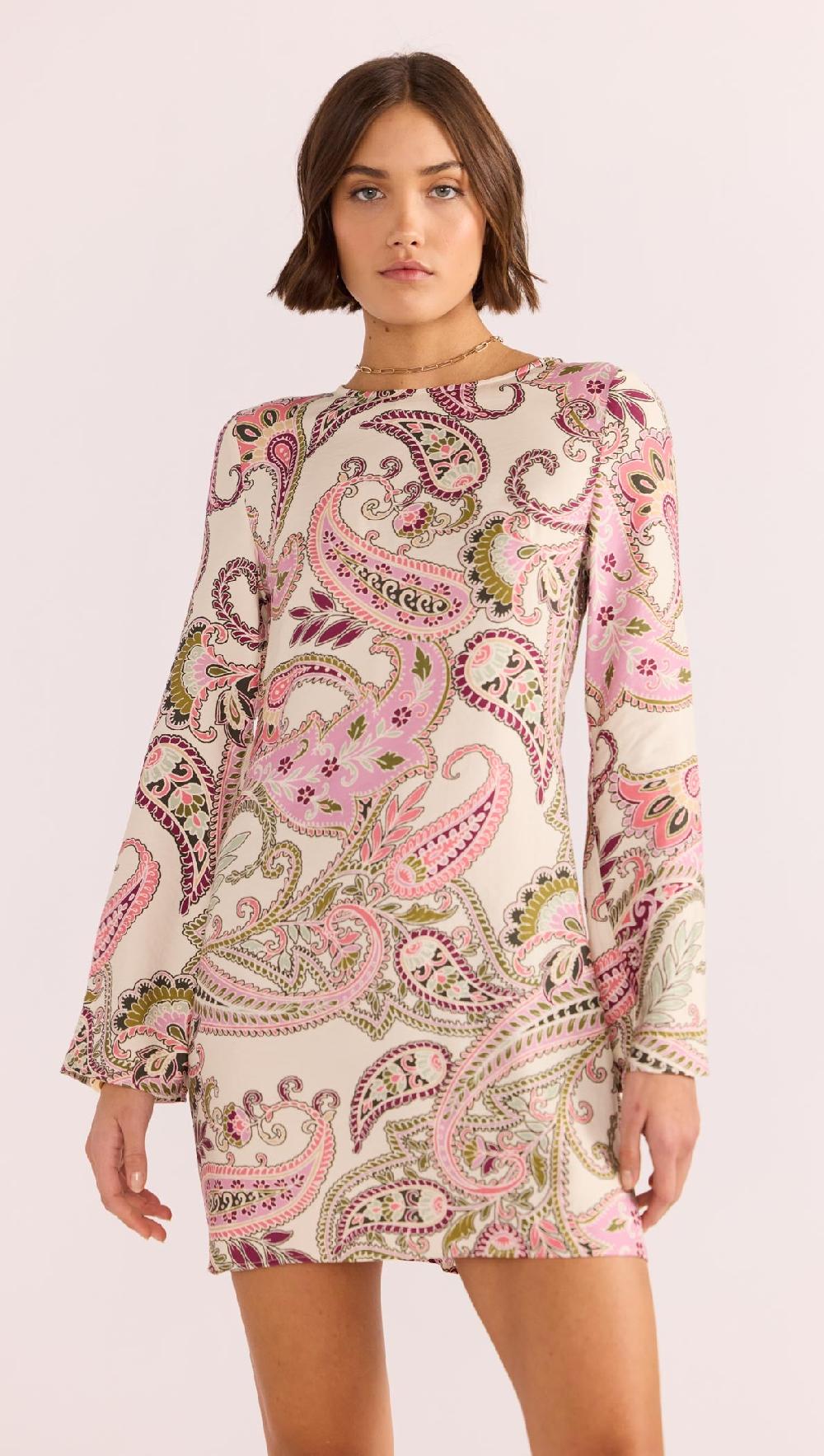 Minkpink Cadence Bias Mini Dress