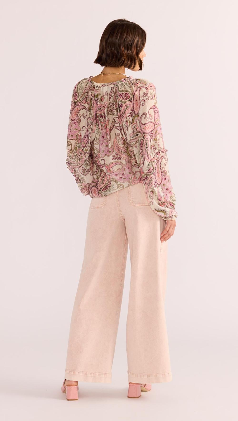 Minkpink Cadence Long Sleeve Blouse