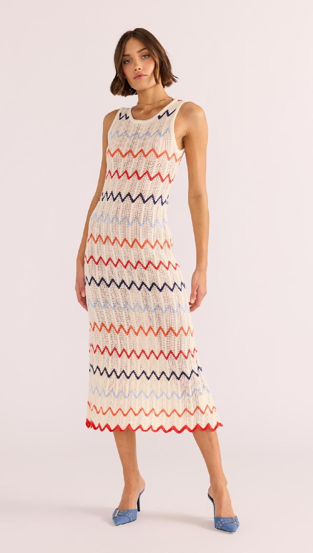 minkpink Calliope Knit Midi Dress