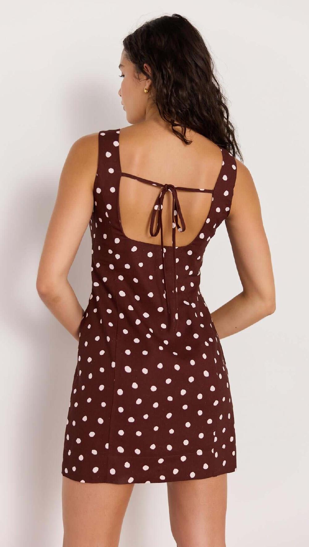 Minkpink Cedar Spot Mini Dress
