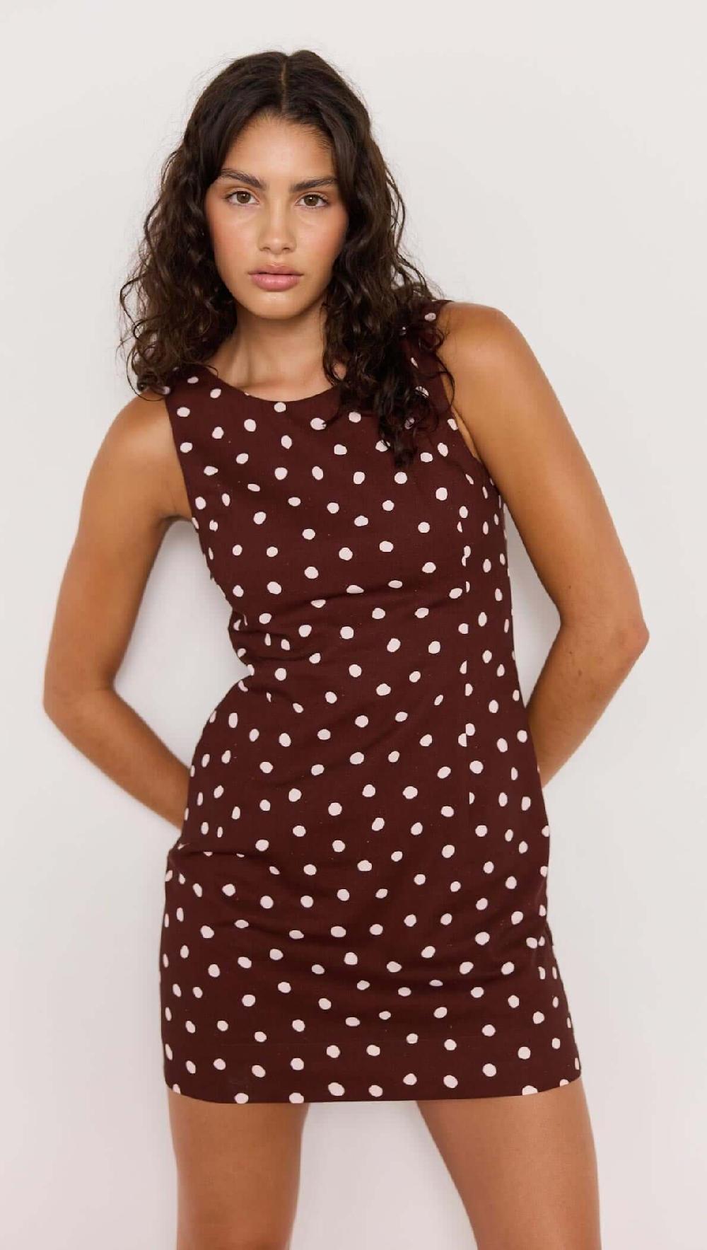 minkpink Cedar Spot Mini Dress