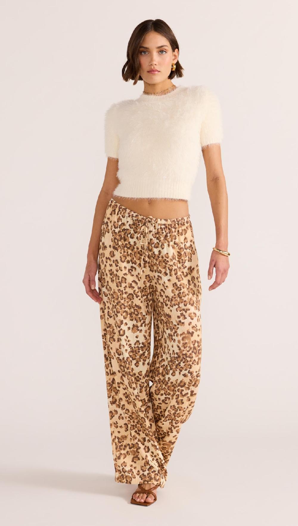 Minkpink Clover Fluffy Knit Tee