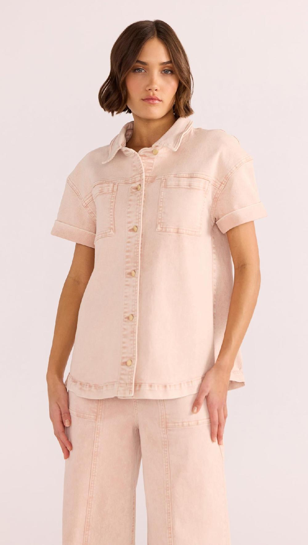 Minkpink Dahlia Denim Shirt