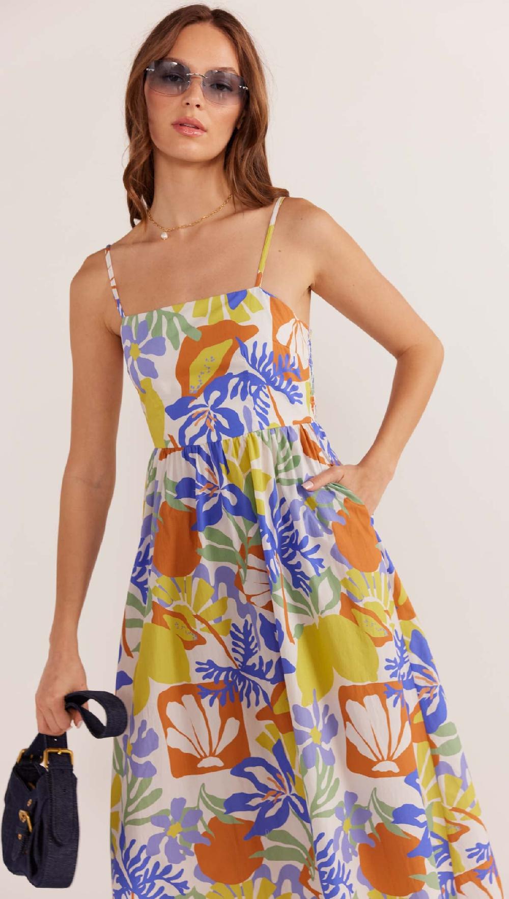 Minkpink Dahlia Empire Midi Dress - Final Sale