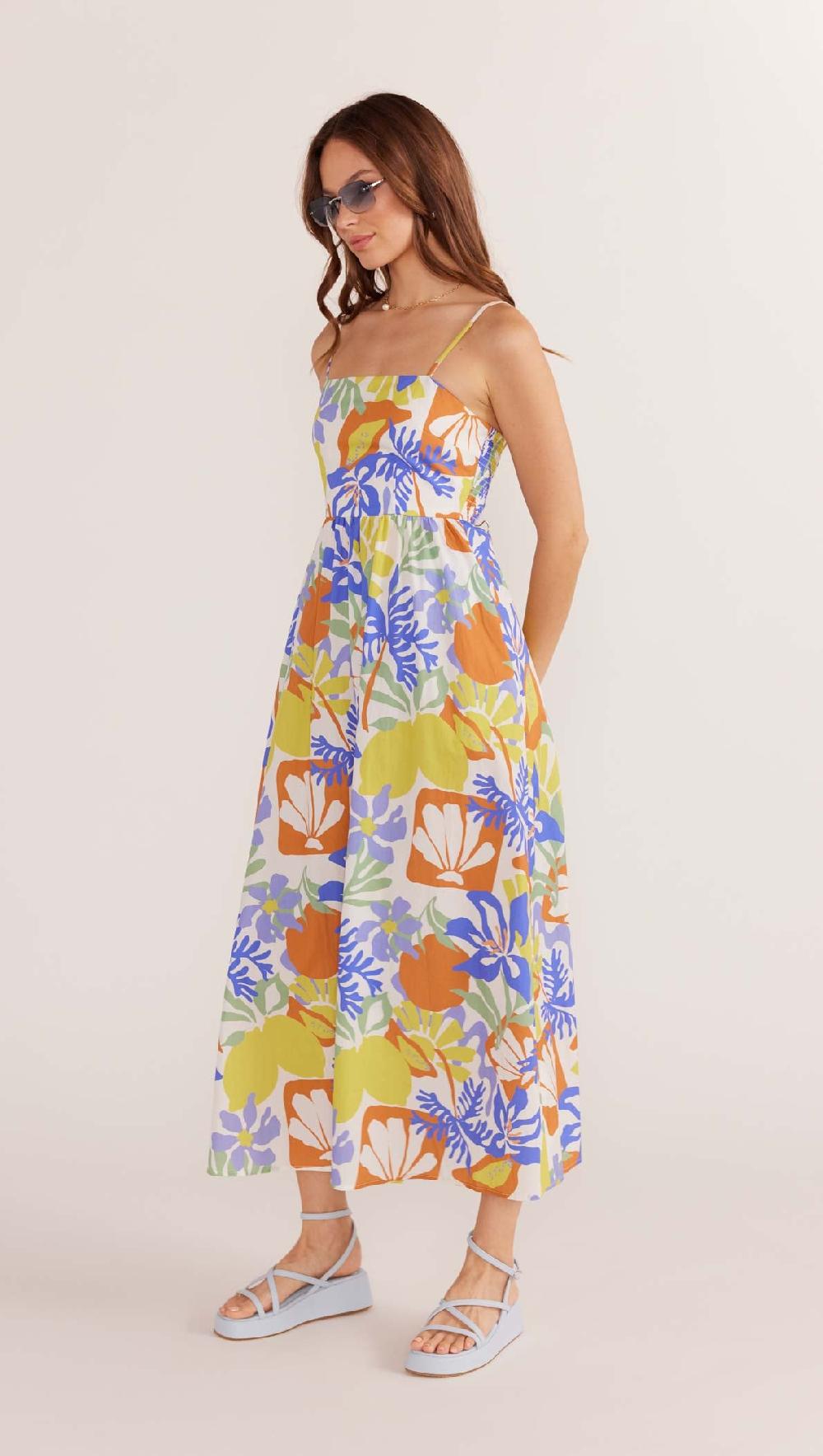 Minkpink Dahlia Empire Midi Dress - Final Sale