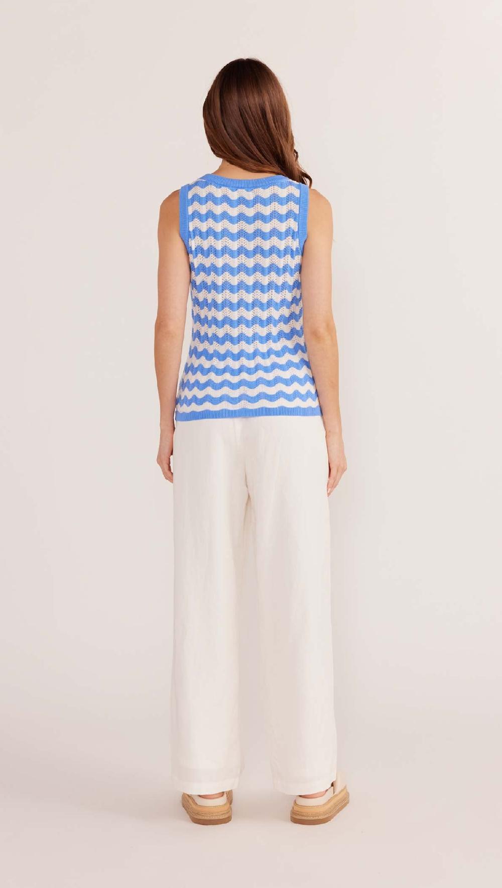 Minkpink Dina Stripe Knit Tank - Final Sale