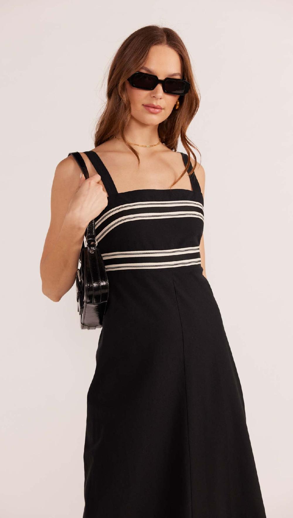 Minkpink Elki Trim Midi Dress - Final Sale