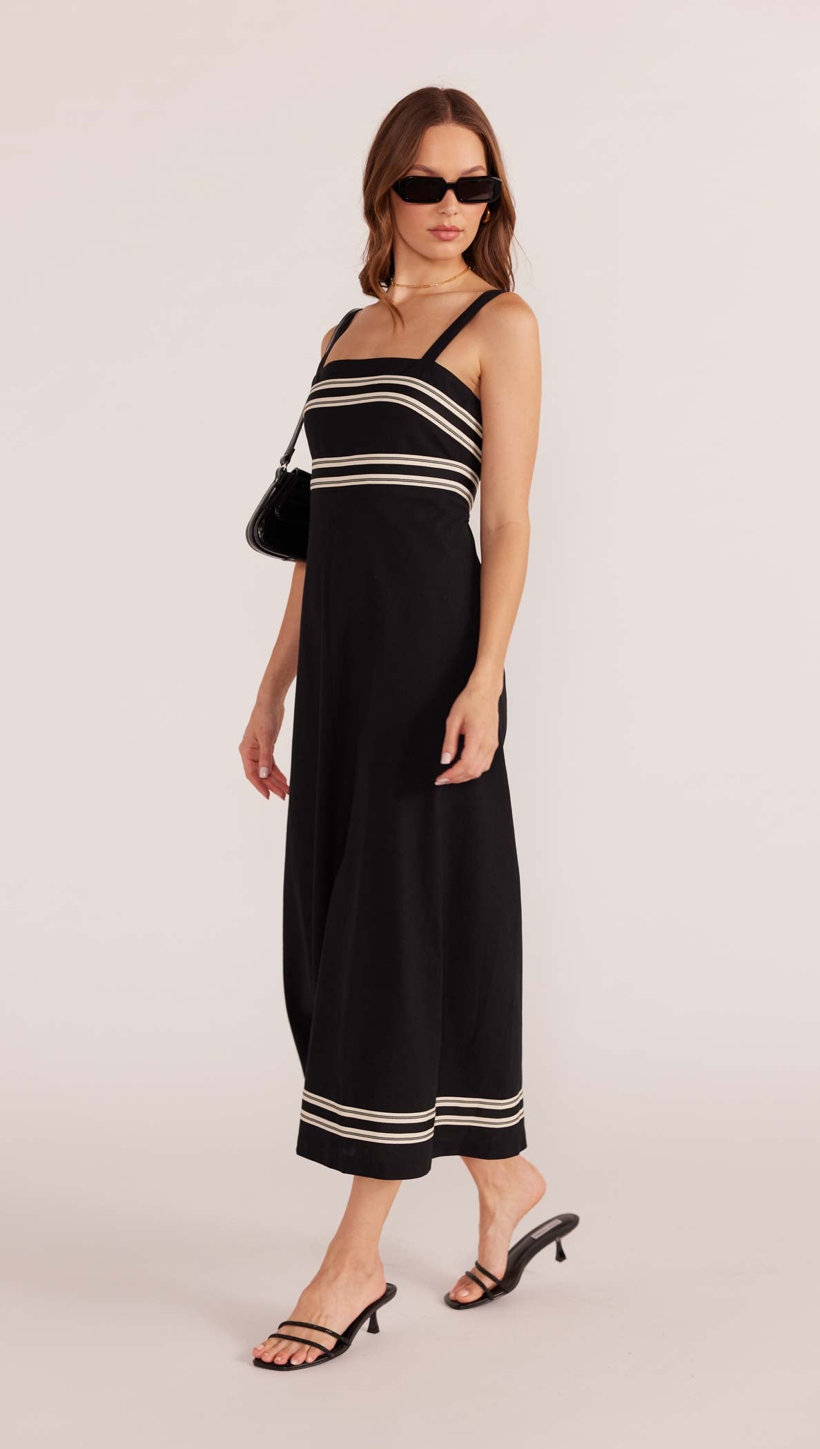 Minkpink Elki Trim Midi Dress - Final Sale