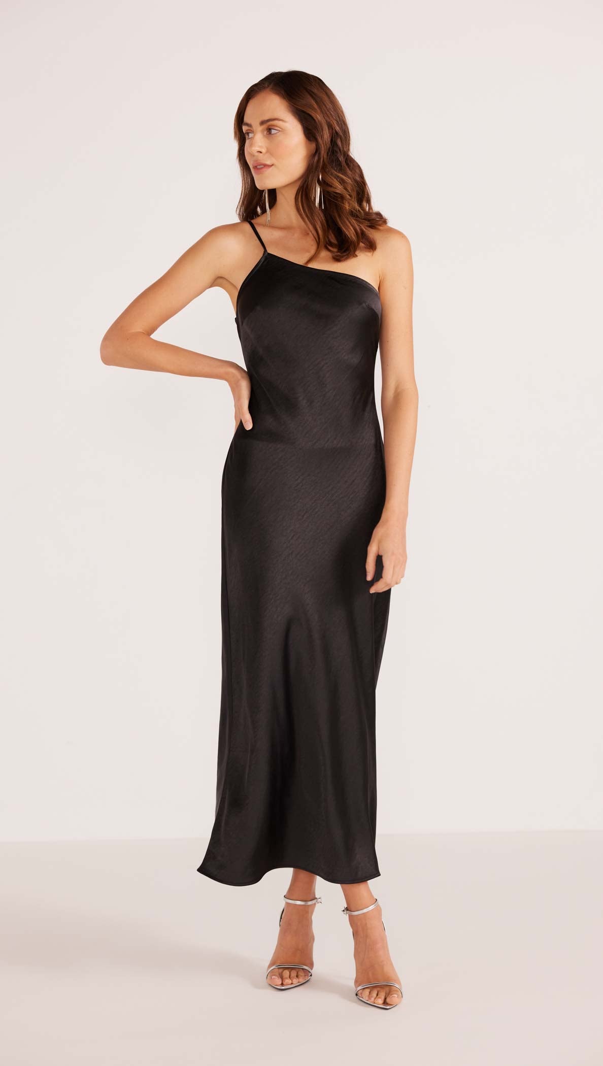 minkpink Ella Midi One Shoulder Dress - Final Sale