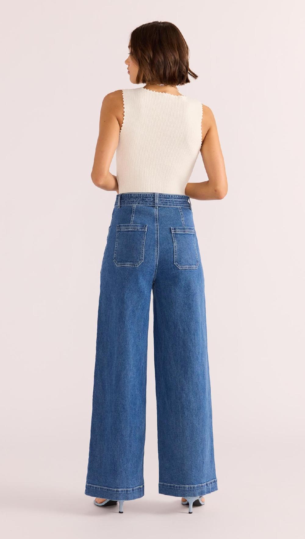 Minkpink Ellis Denim Panel Jean