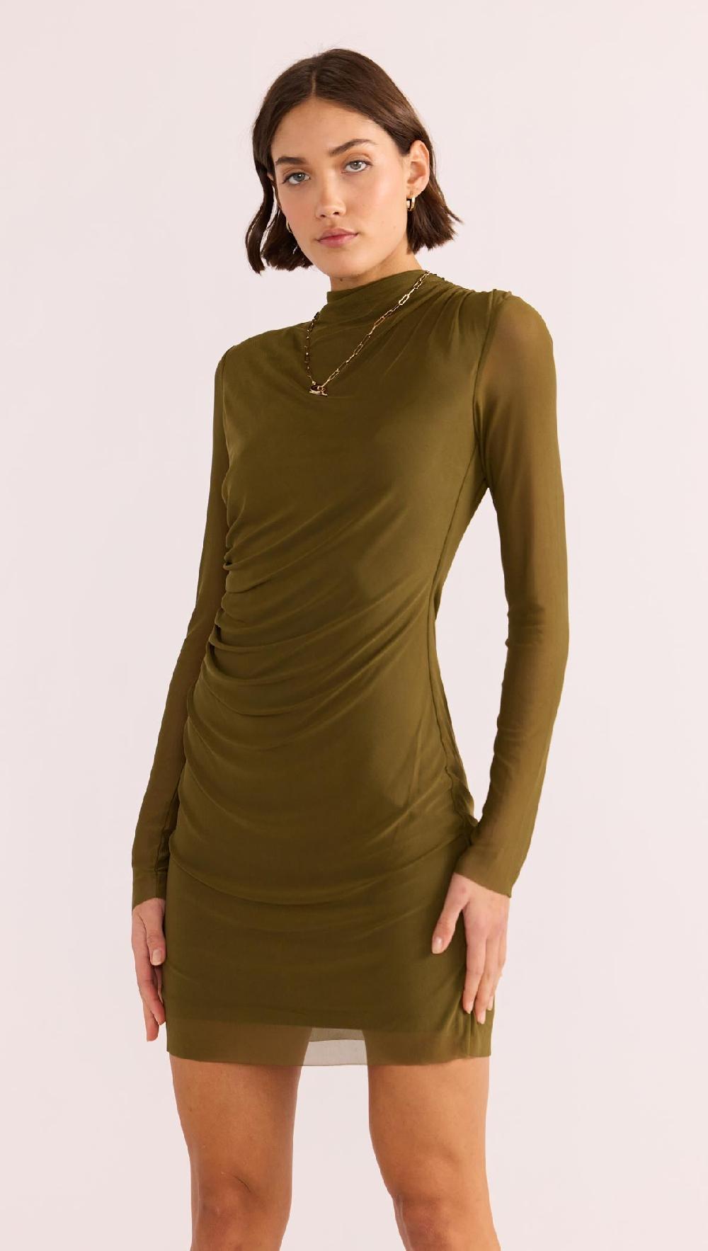 Minkpink Elodie Mesh Mini Dress