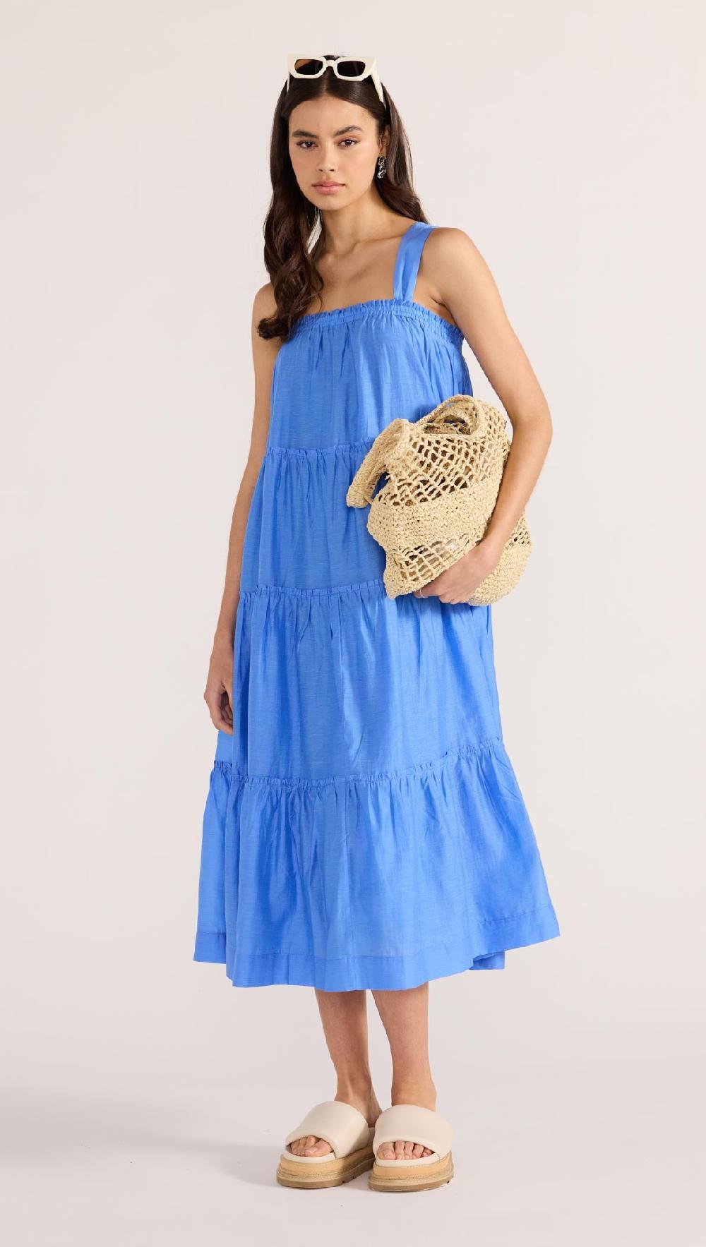 minkpink Emily Strappy Midi Dress