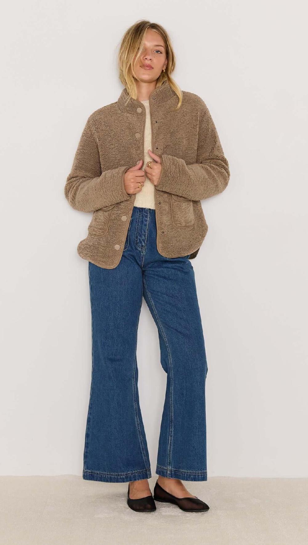 Minkpink Emma Sherpa Jacket