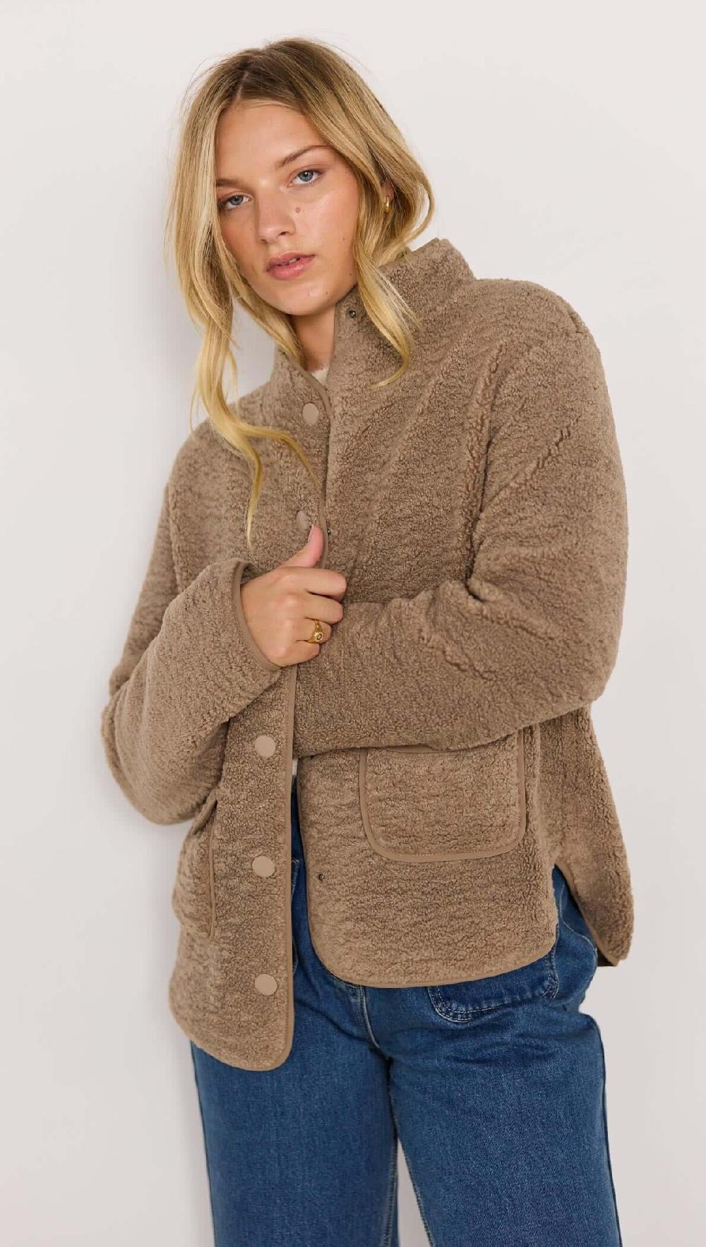 minkpink Emma Sherpa Jacket