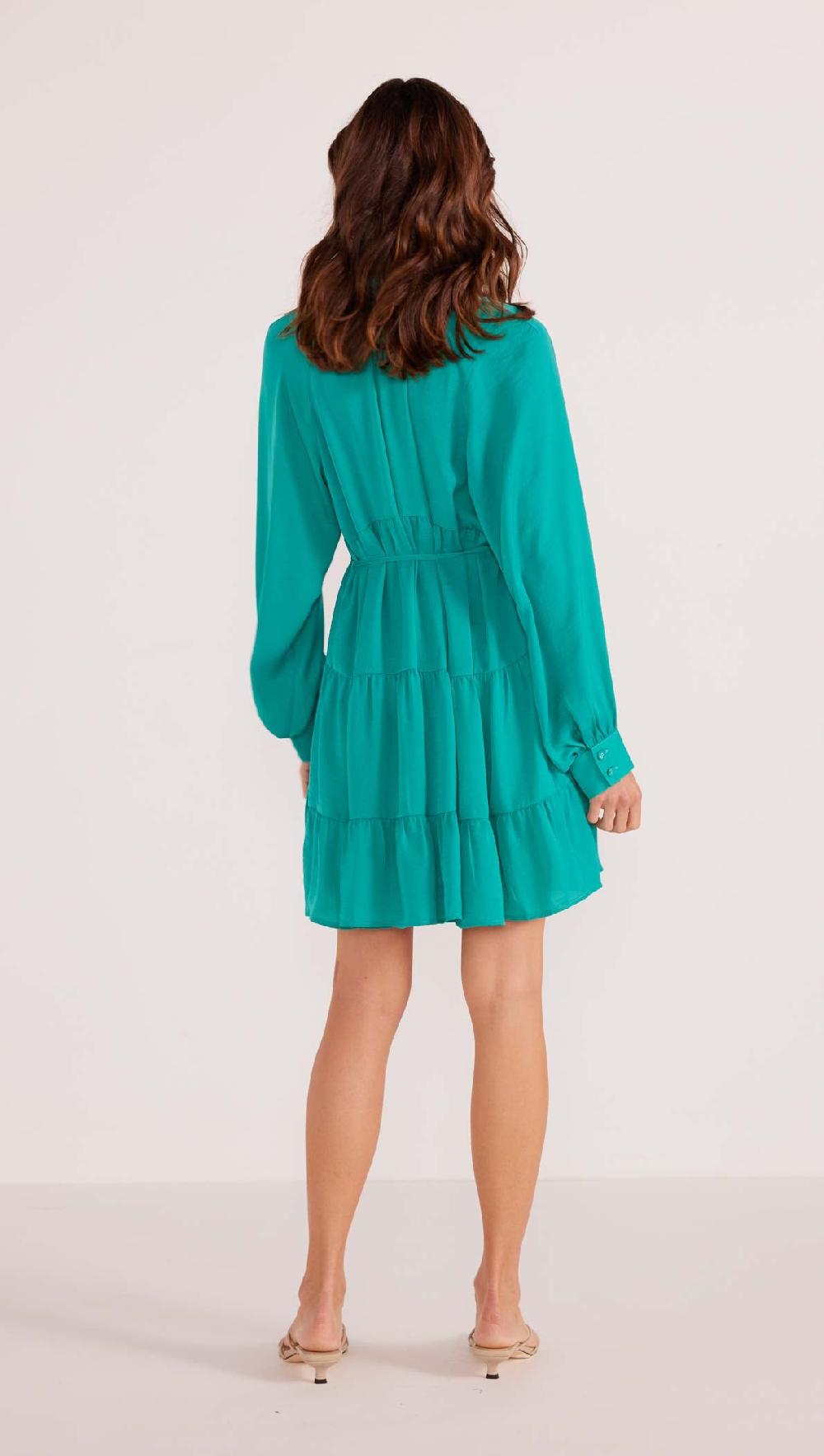 Minkpink Emma Tiered Shirt Dress - Final Sale