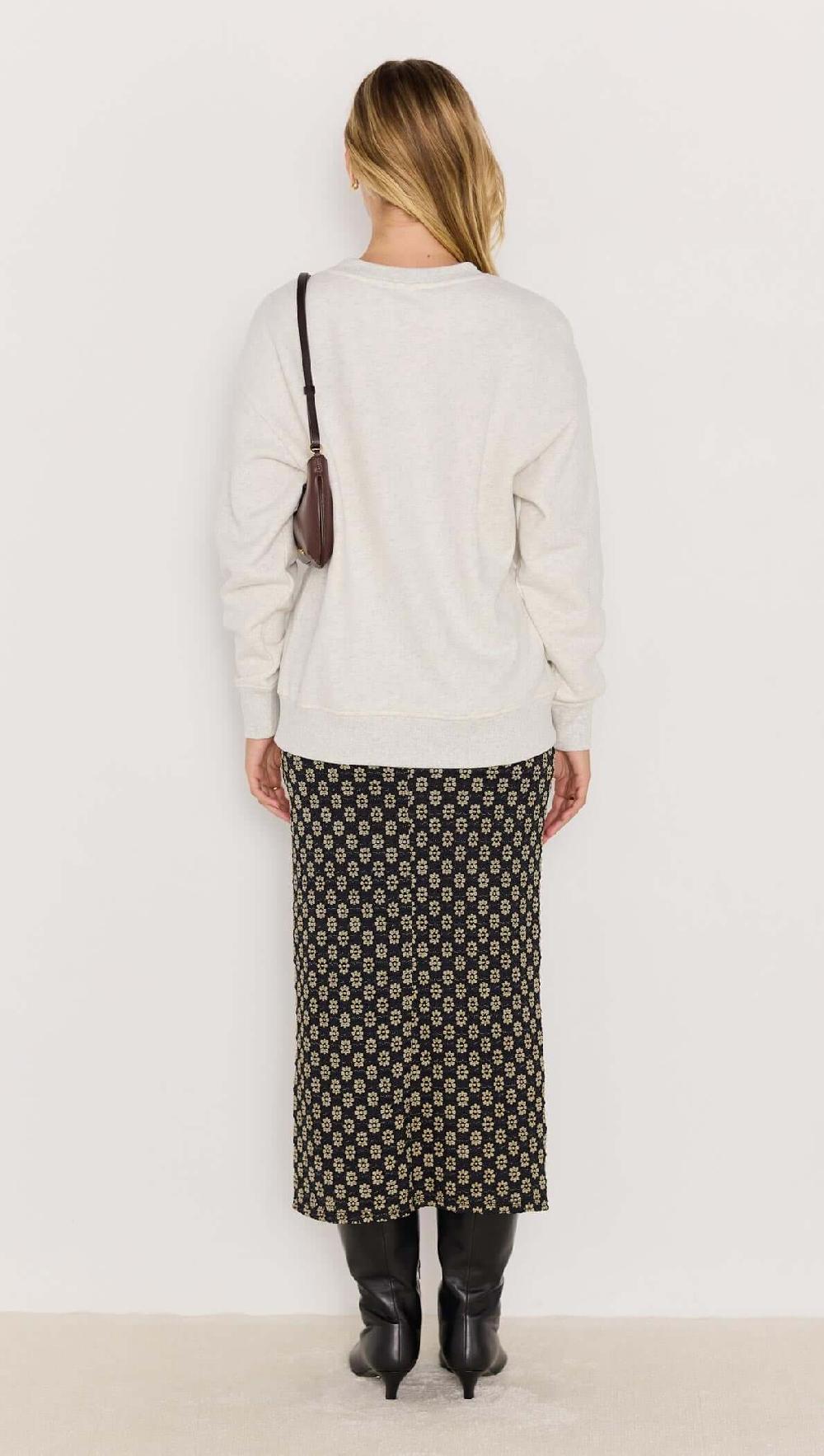 Minkpink Energy Grey Marle Sweater