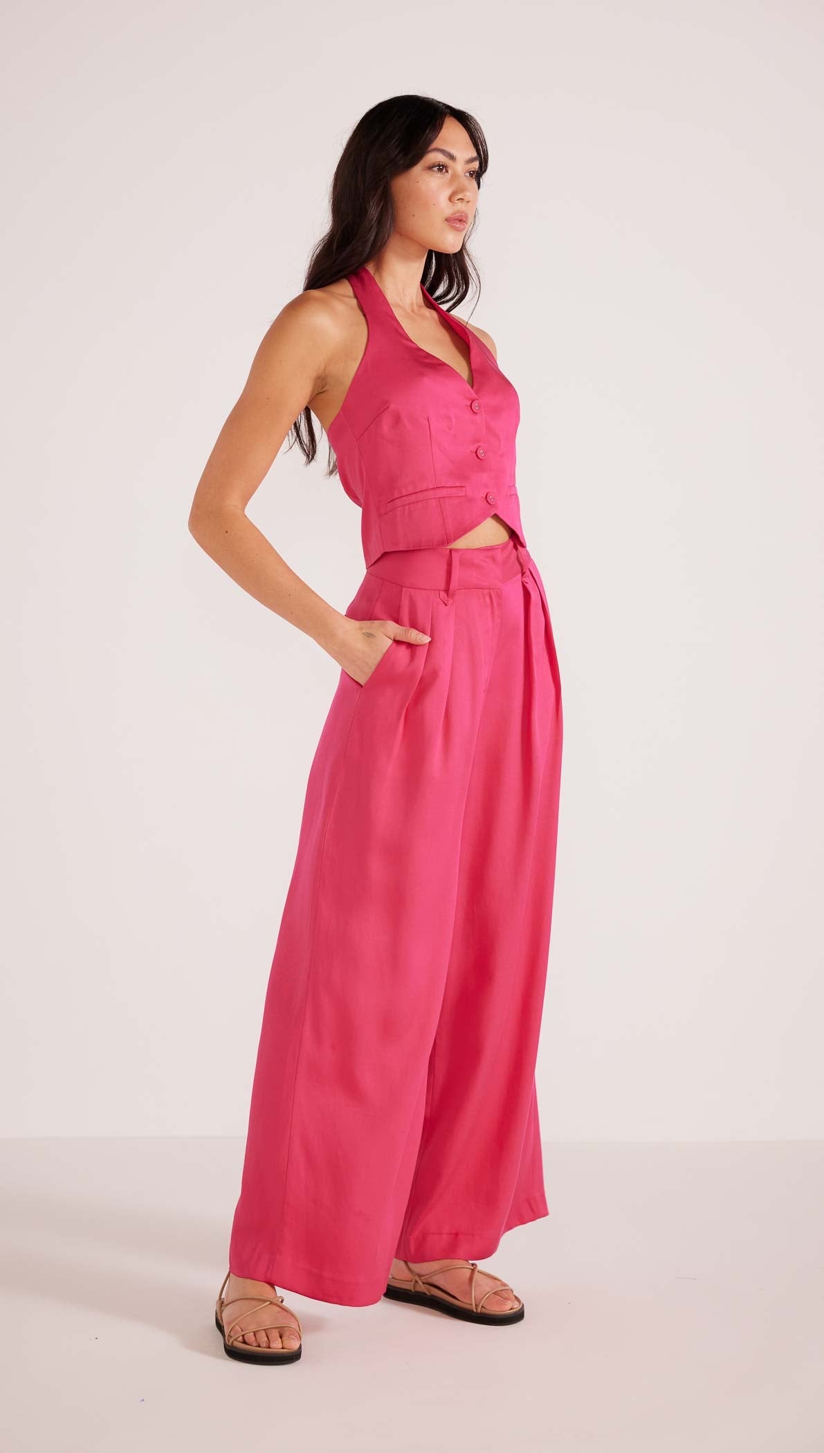 Minkpink Fabella Wide Leg Pant - Final Sale