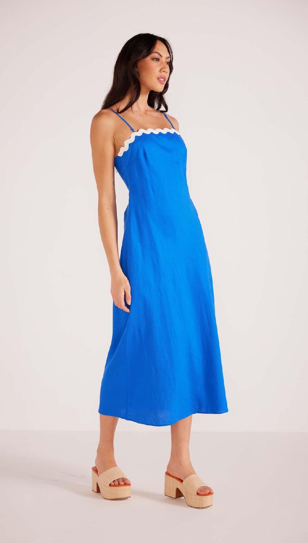 Minkpink Florence Rikrak Midi Dress - Final Sale