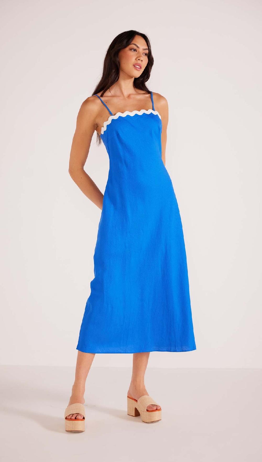 minkpink Florence Rikrak Midi Dress - Final Sale