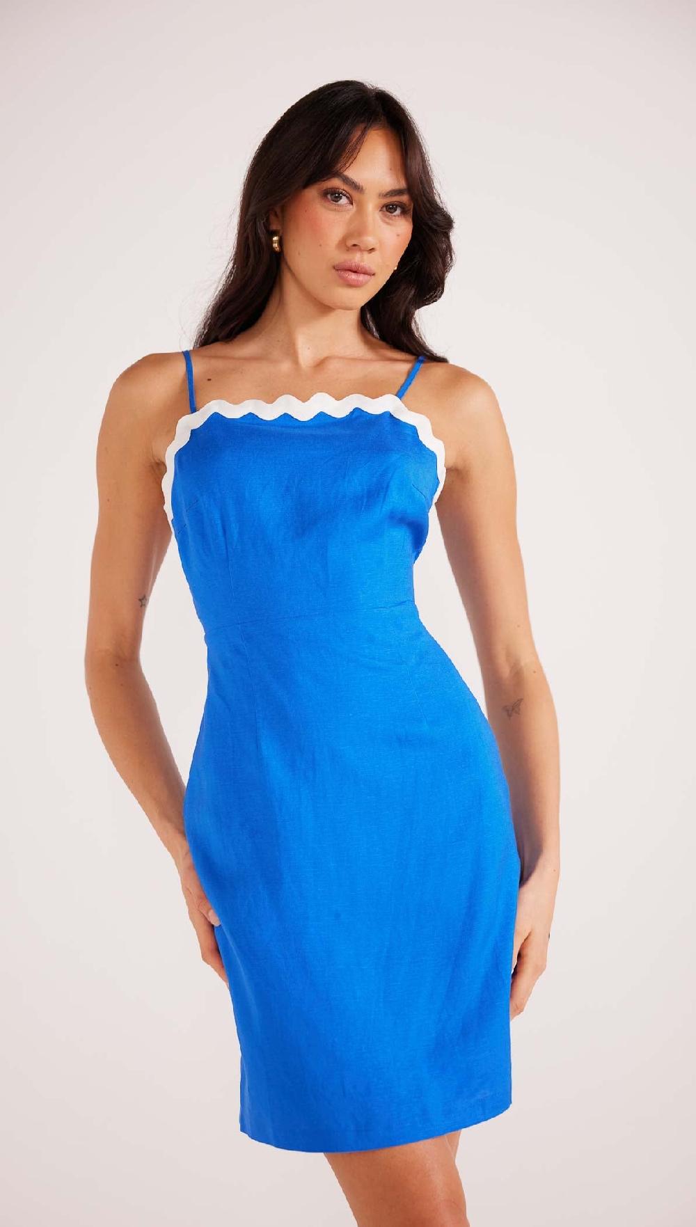 minkpink Florence Rikrak Mini Dress