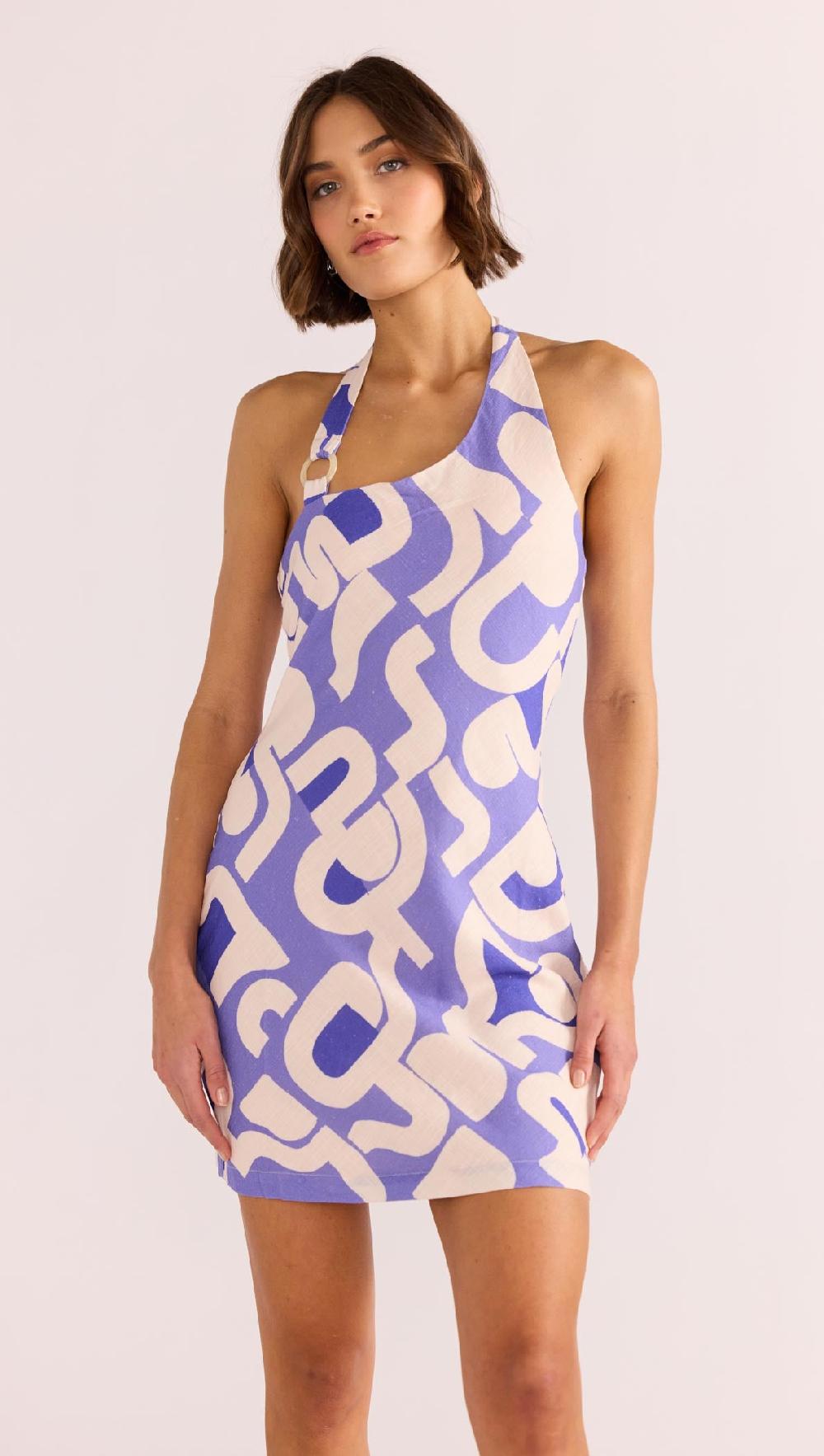 Minkpink Iris Asymmetric Mini Dress