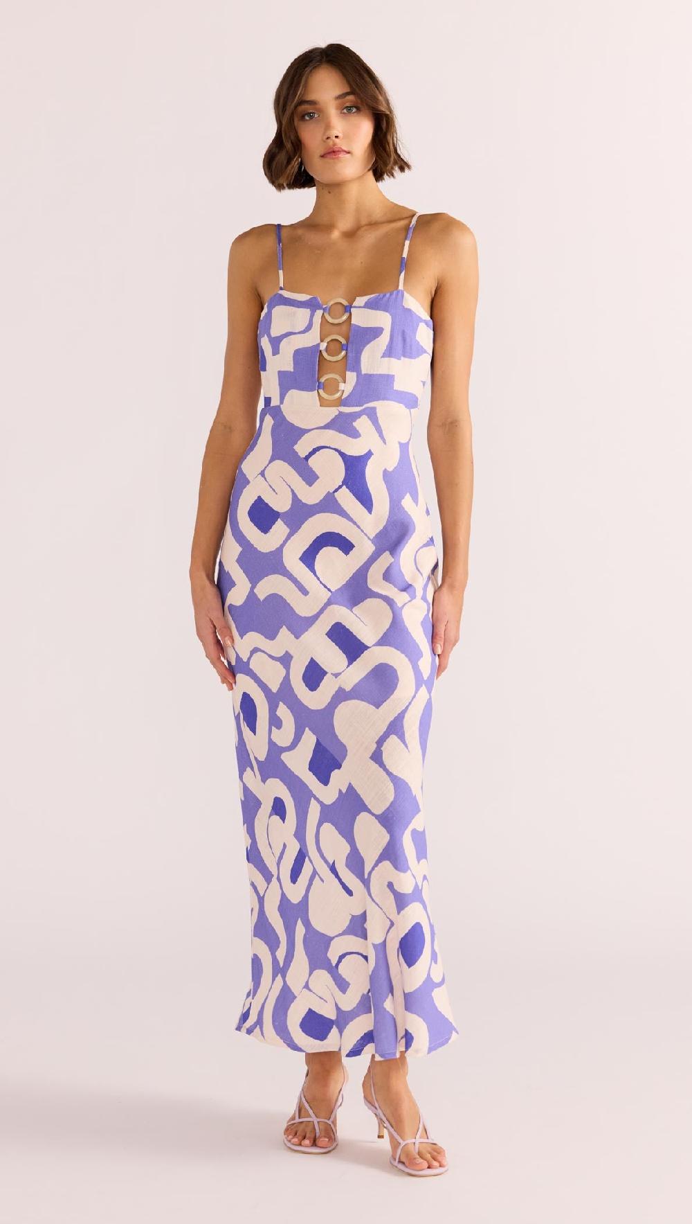 minkpink Iris O-Ring Midi Dress