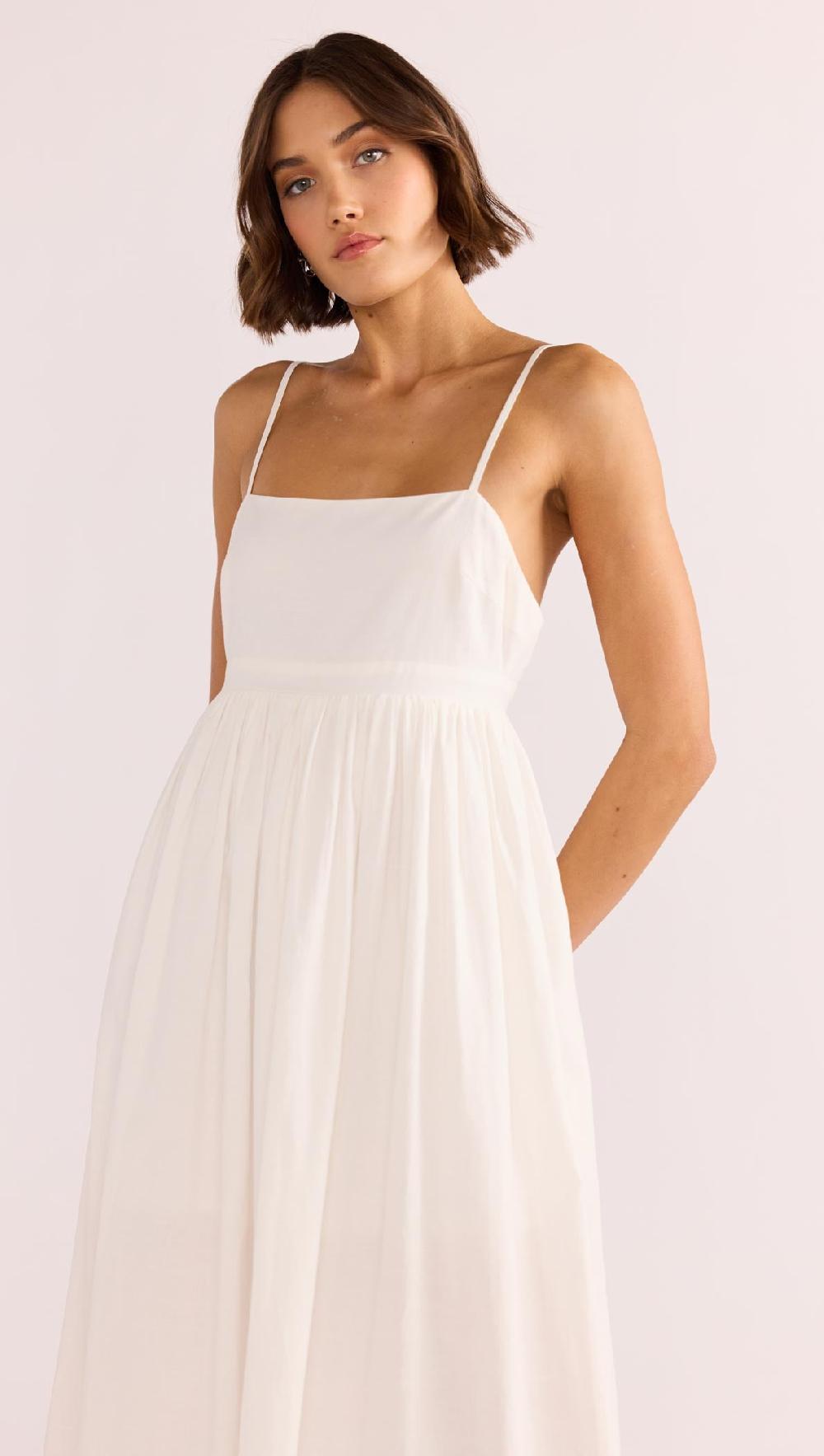 Minkpink Isadora Embroidered Midi Dress
