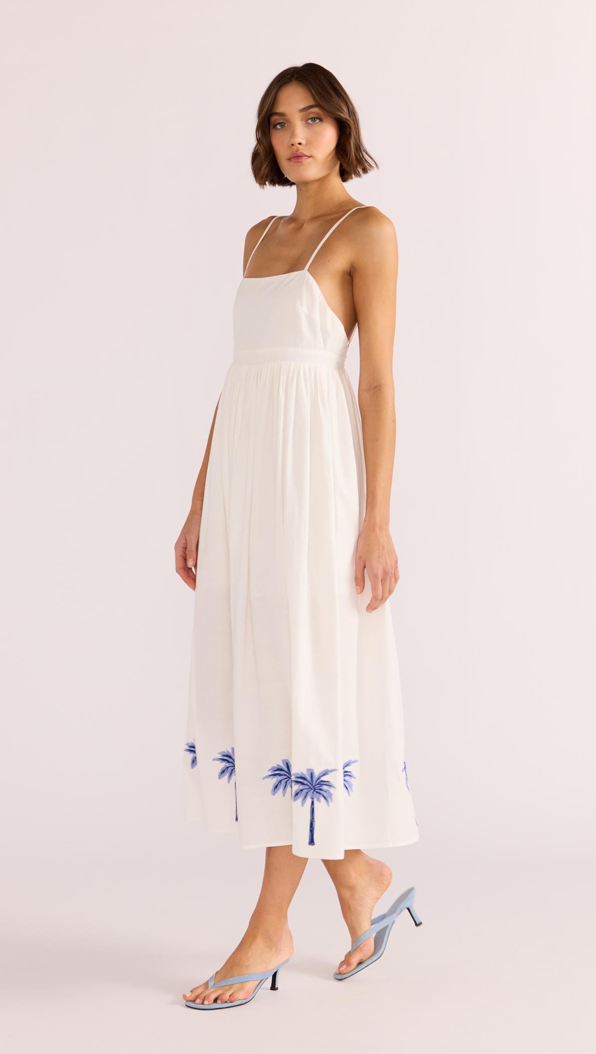 Minkpink Isadora Embroidered Midi Dress