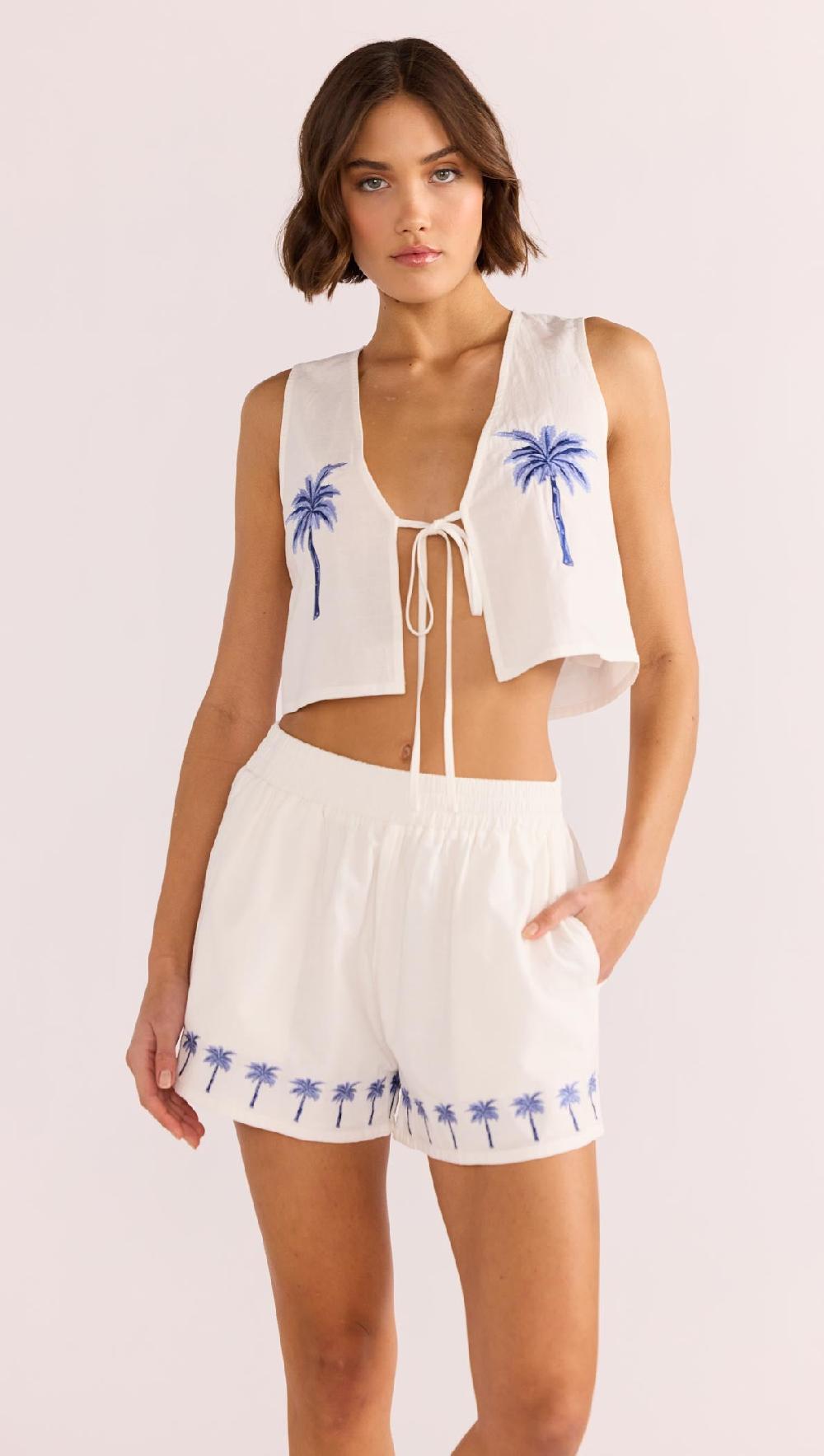 Minkpink Isadora Embroidered Short