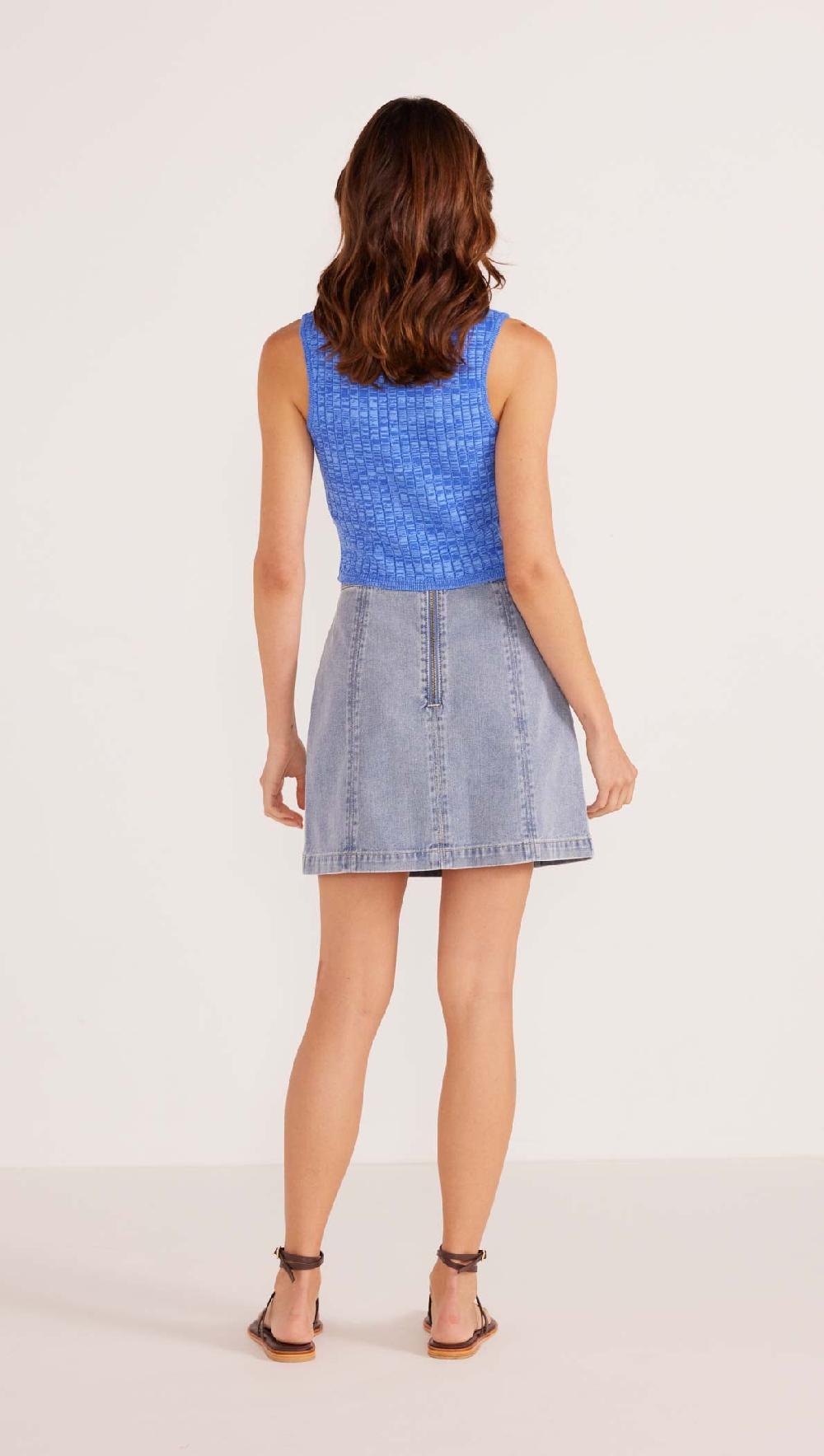 Minkpink Jessie Denim Mini Skirt - Final Sale