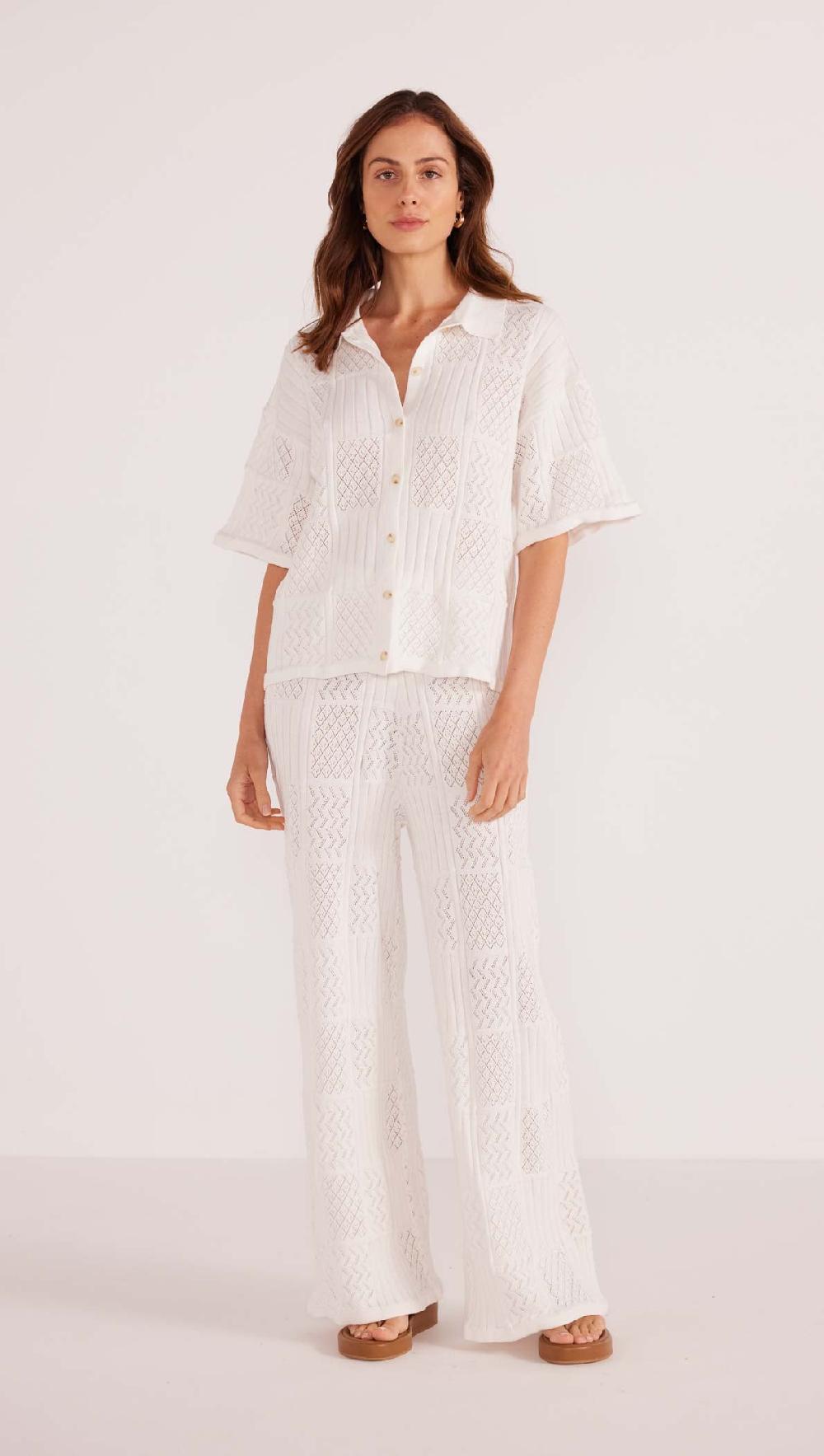 Minkpink Kacey Knit Shirt - Final Sale