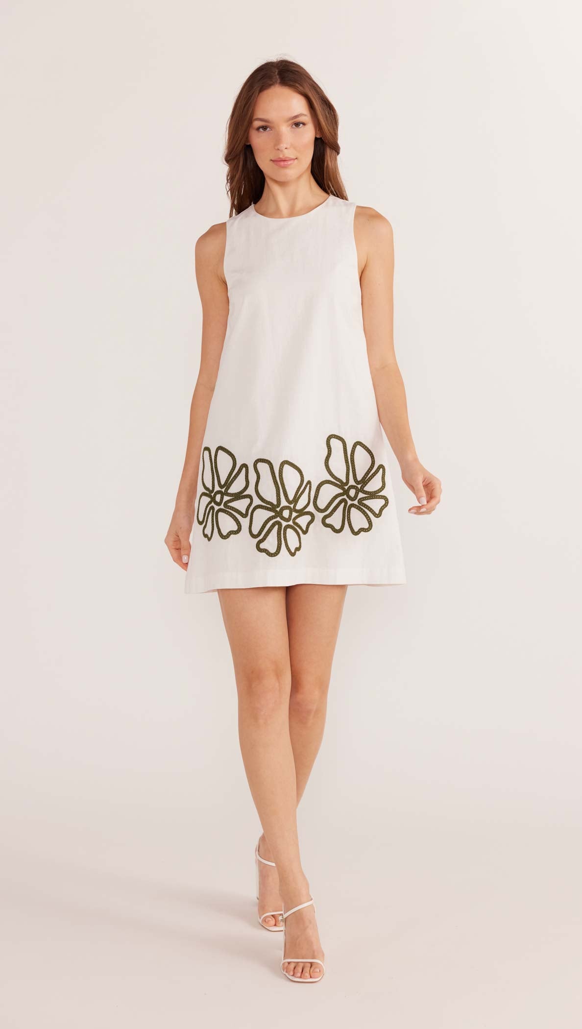 Minkpink Kimika Embroidered Mini Dress - Final Sale