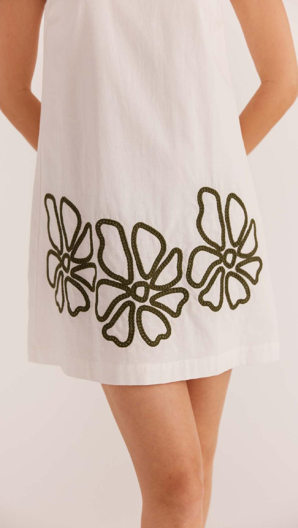 Minkpink Kimika Embroidered Mini Dress - Final Sale