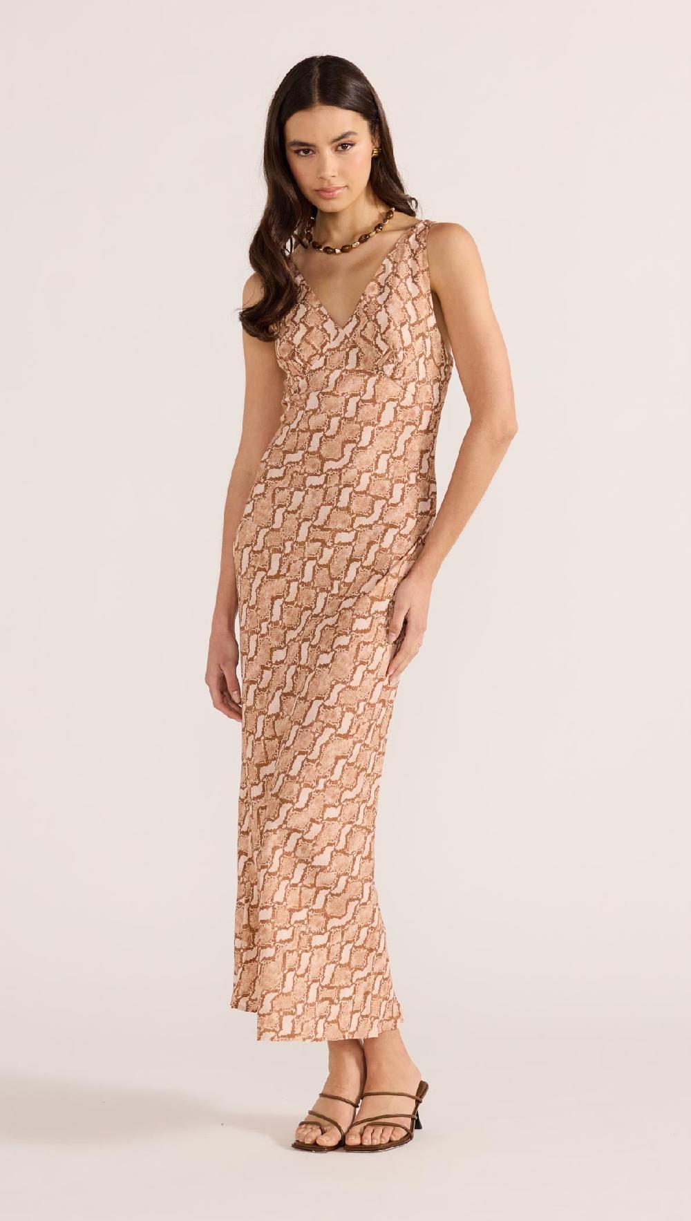 minkpink Koa Bias Midi Dress