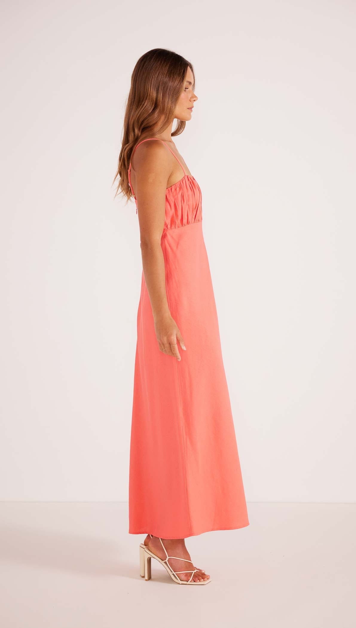 Minkpink Lila Ruched Slip Dress - Final Sale
