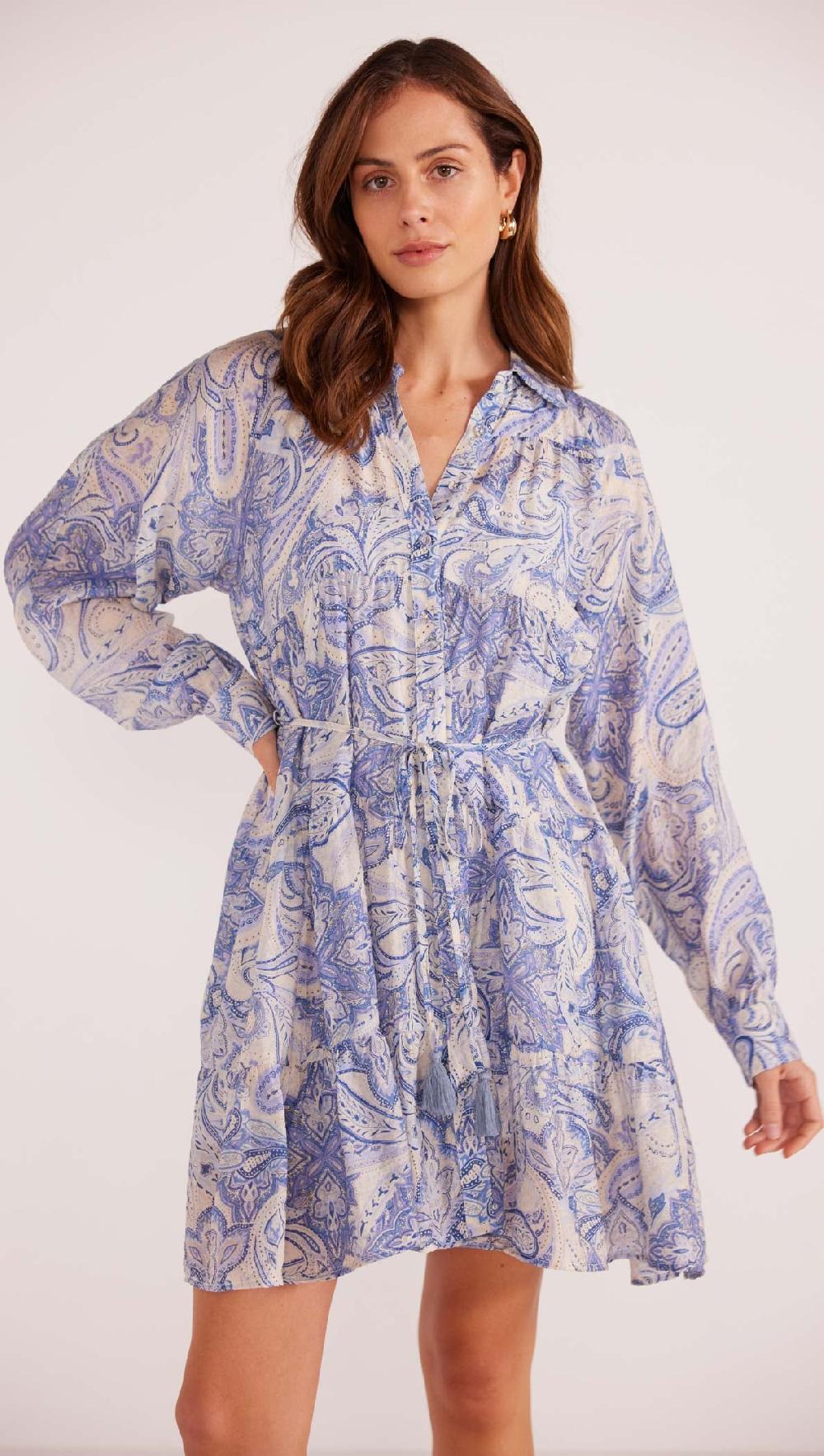 Minkpink Lola Tiered Shirt Dress - Final Sale