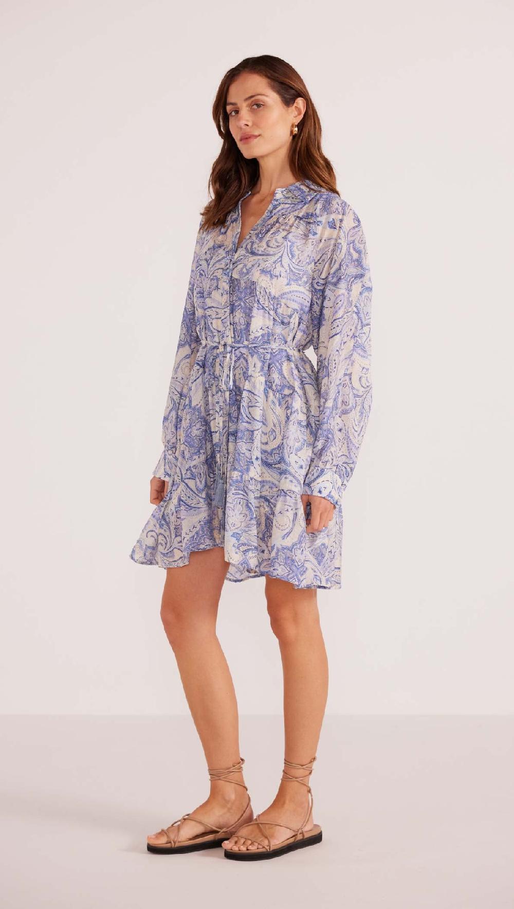 Minkpink Lola Tiered Shirt Dress - Final Sale
