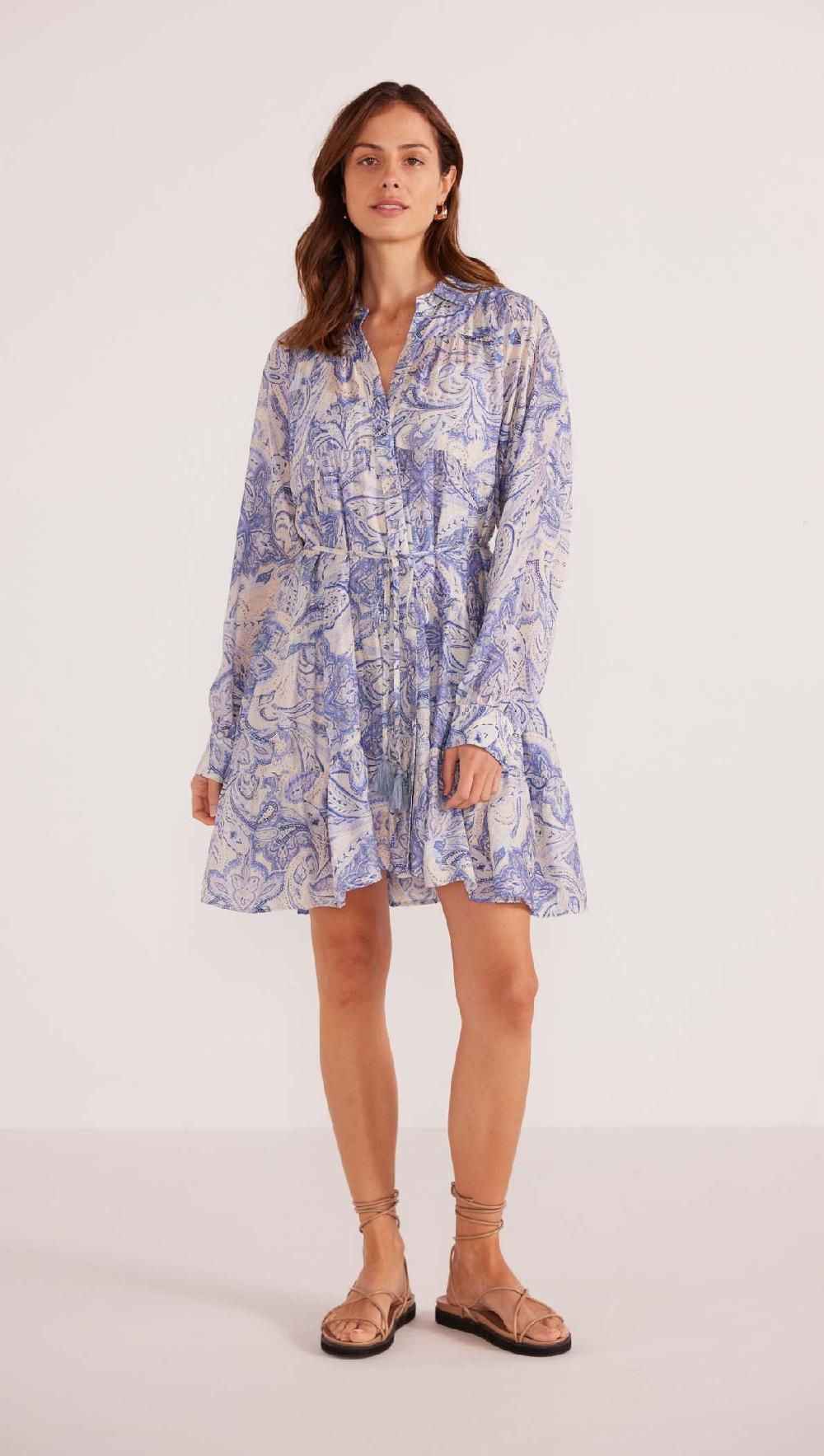 minkpink Lola Tiered Shirt Dress - Final Sale