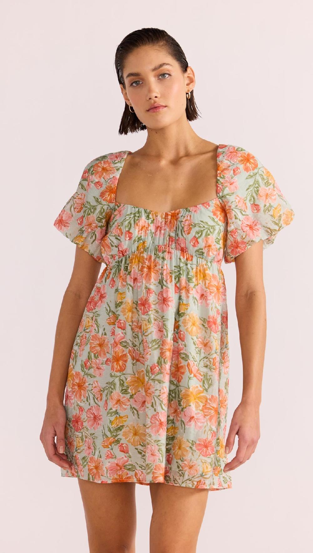 minkpink Lorelei Ruched Mini Dress