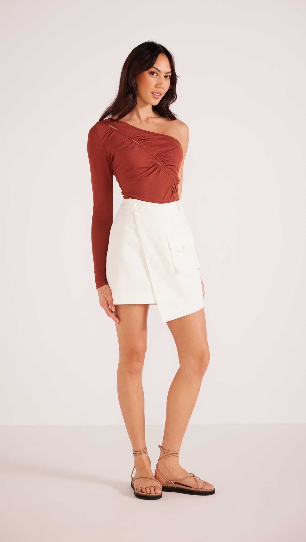 Minkpink Lottie Cargo Wrap Mini Skirt - Final Sale