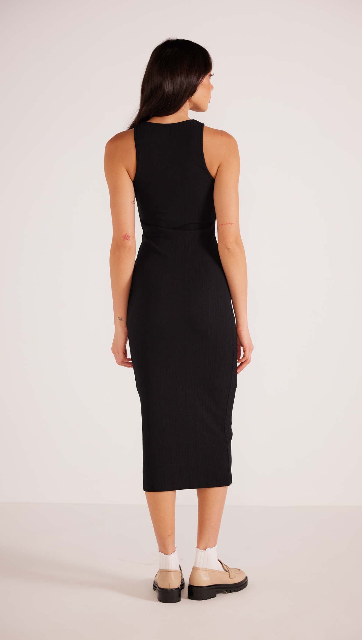 Minkpink Louis Asymmetric Midi Dress - Final Sale