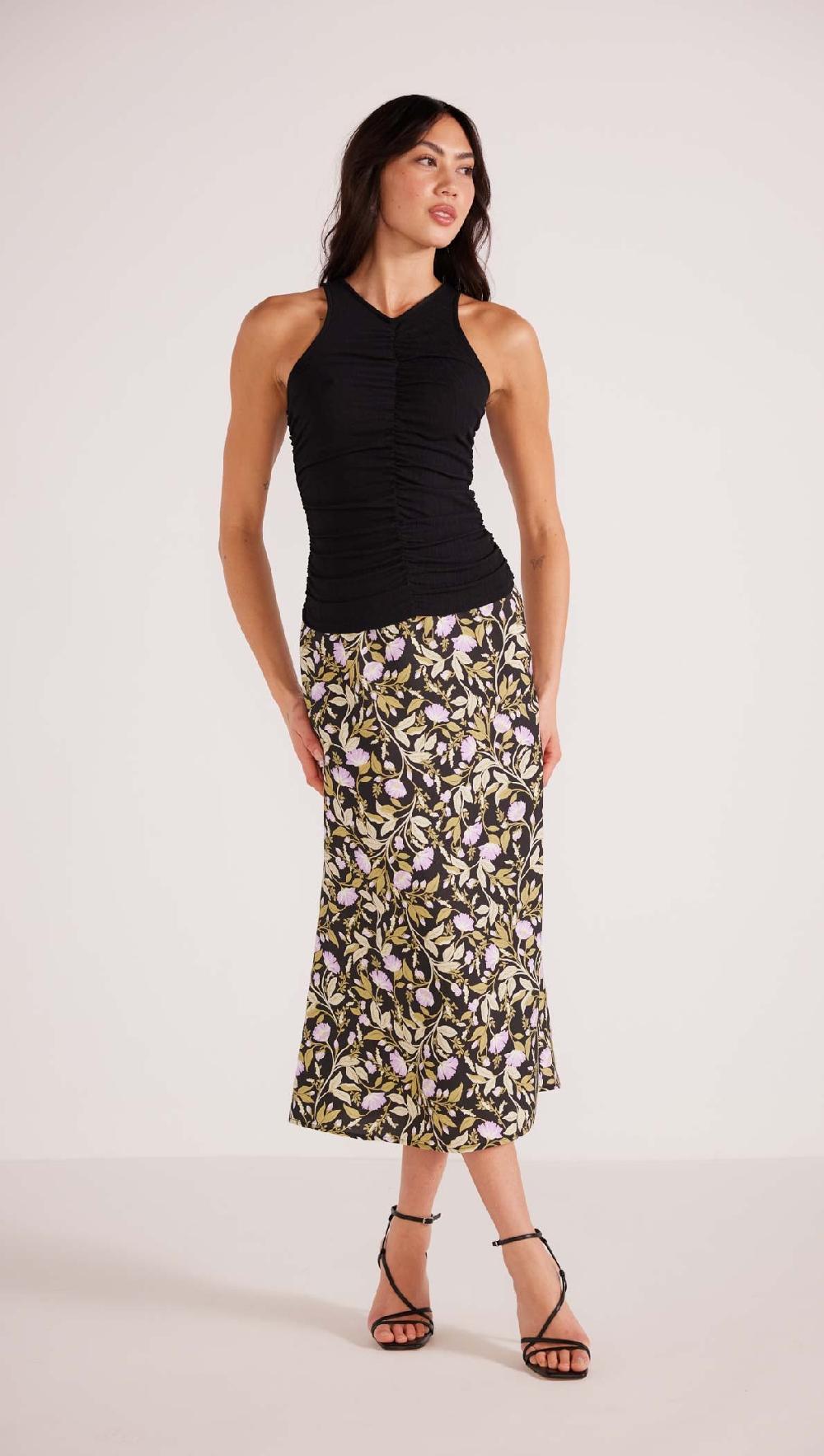 Minkpink Louis Ruched Tank - Final Sale