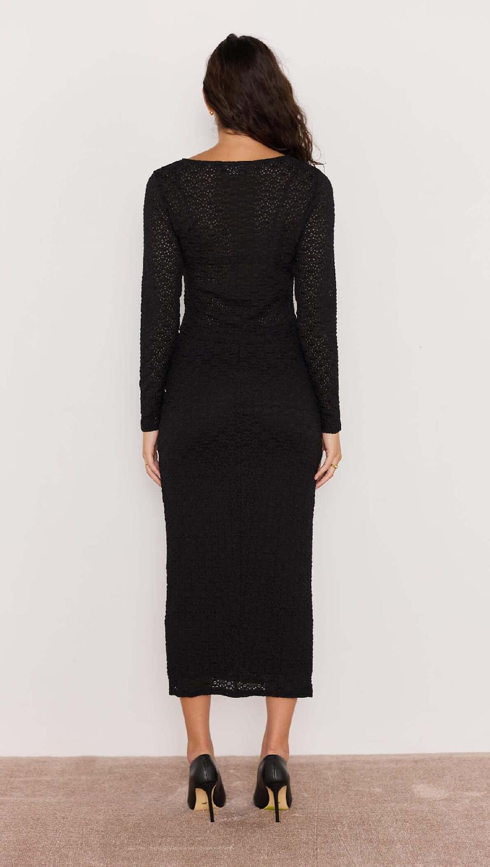 Minkpink Luca Stretch Lace Skirt - Black