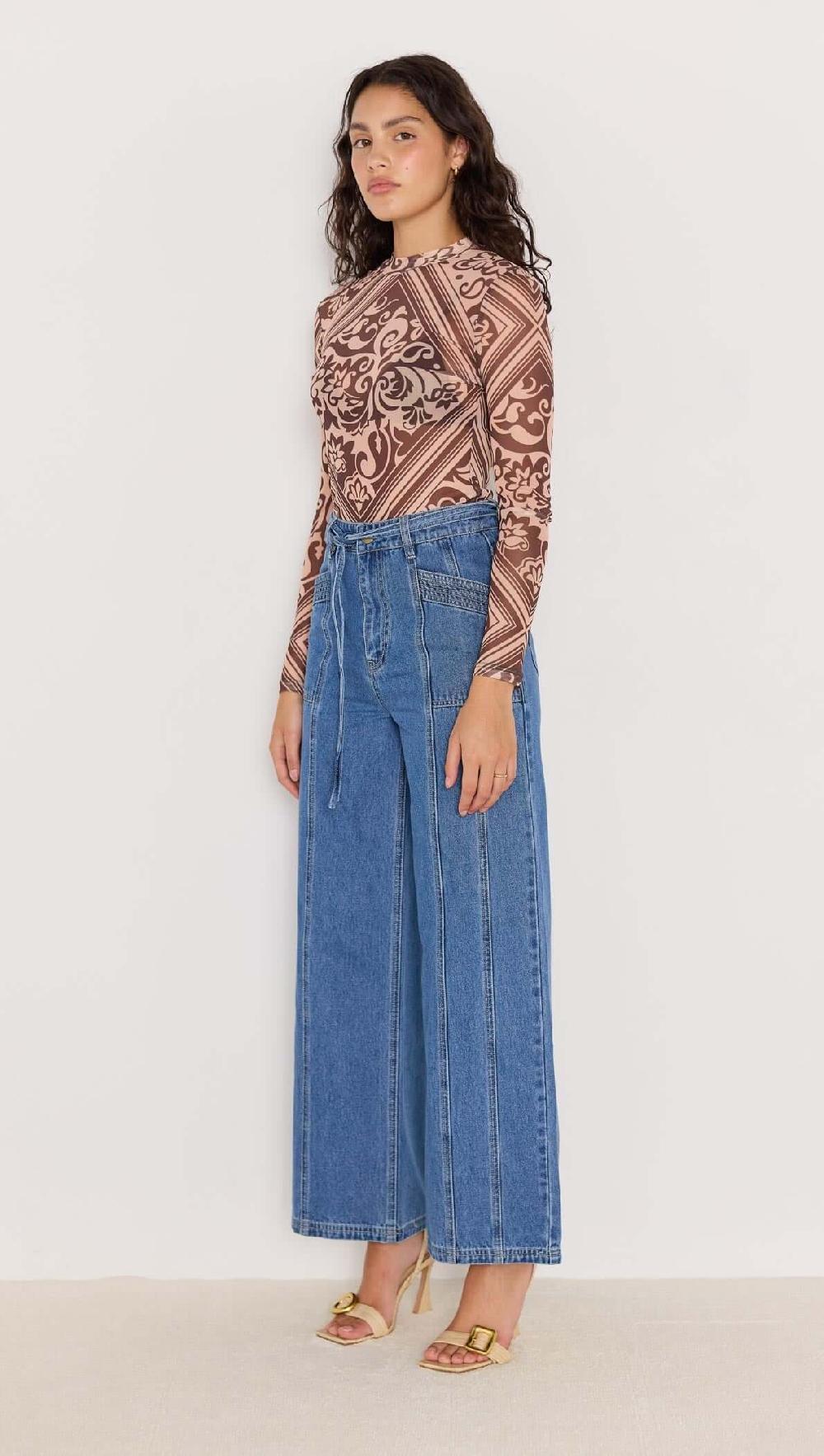 Minkpink Lumi Mesh Top