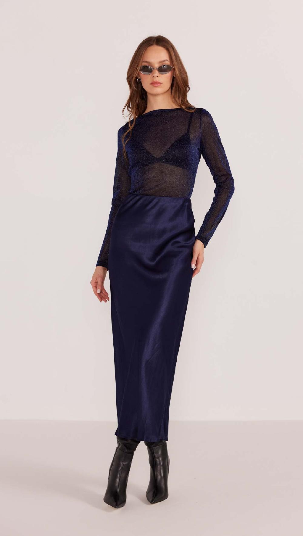 Minkpink Lumina Bias Slip Skirt - Final Sale