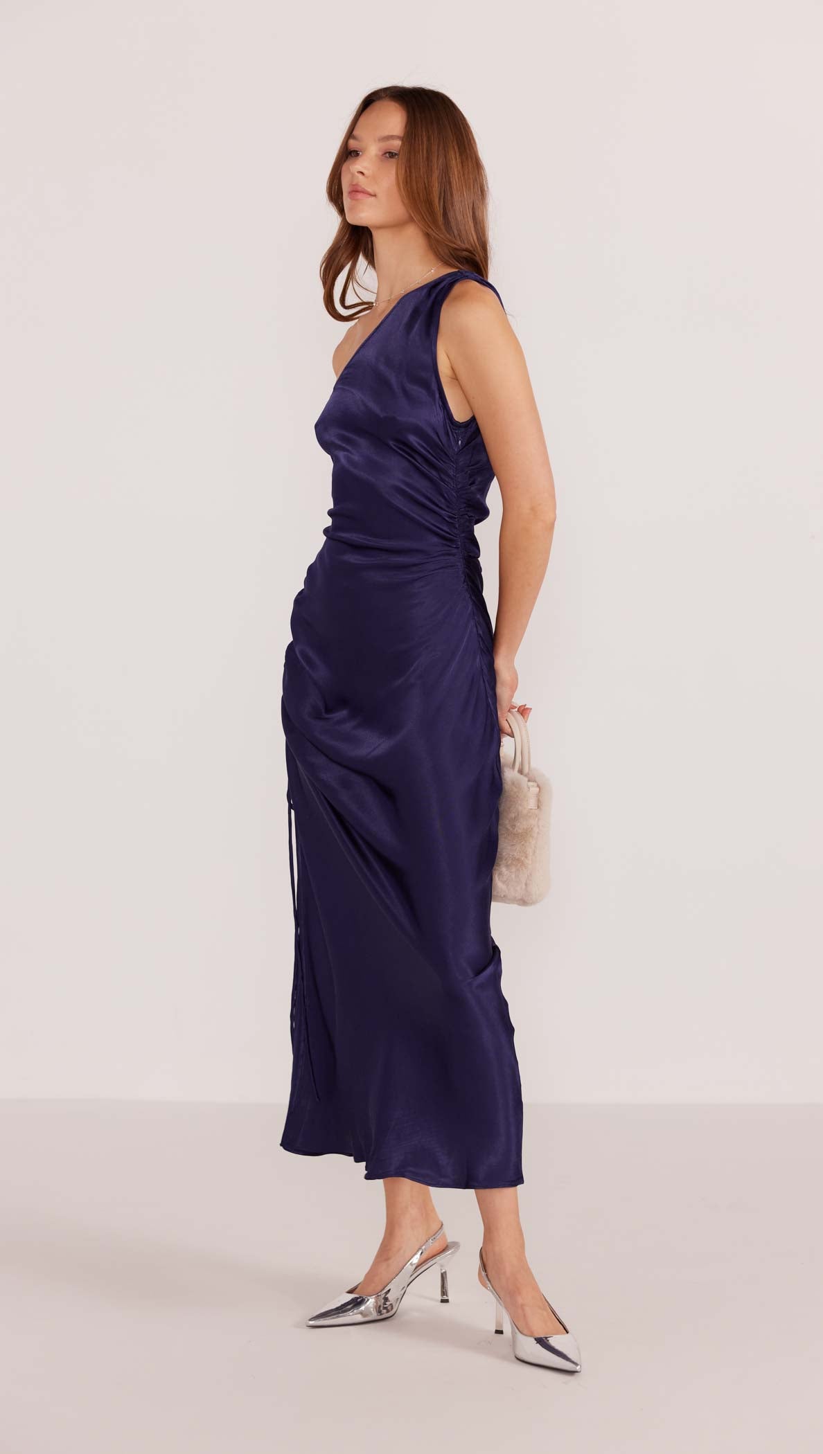 Minkpink Lumina One Shoulder Midi Dress - Final Sale