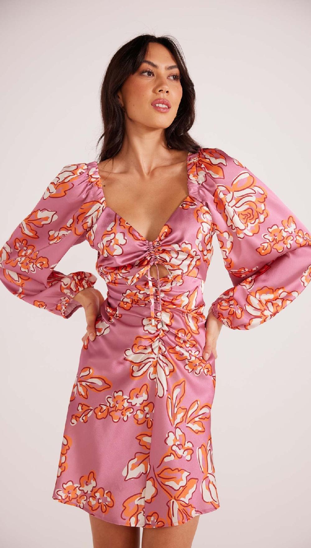 minkpink Mandevilla Ruched Mini Dress - Final Sale