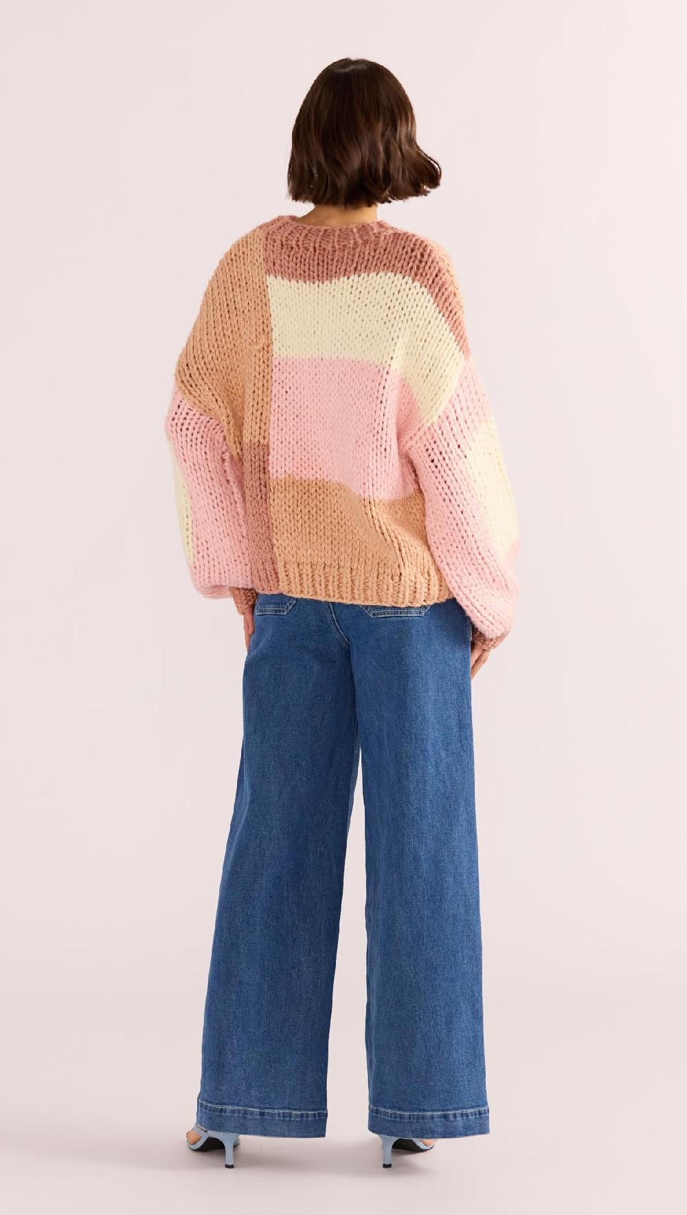 Minkpink Marcella Colour Block Sweater