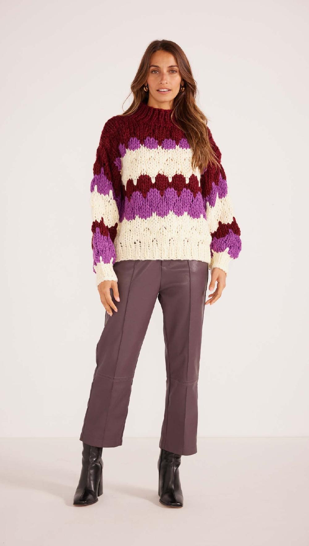 Minkpink Margot Bobble Knit Jumper - Final Sale